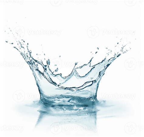 Blue Water Splash Isolated 12831886 Stock Photo At Vecteezy