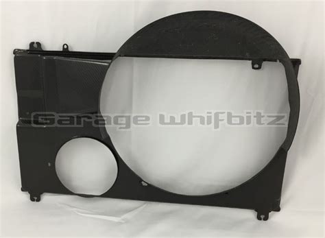 New Product Supra Carbon Radiator Shroud Garage Whifbitz