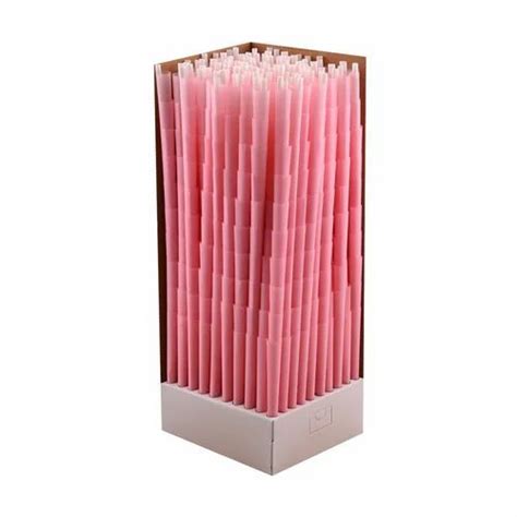 Wood Pulp Pink Pre Rolled Cone Tower For Smoking Gsm