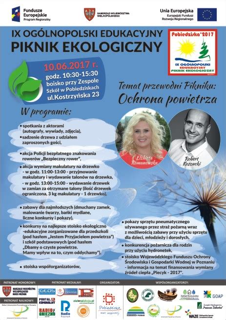 Piknik Ekologiczny W Pobiedziskach Edukacja Ekologiczna Abrys