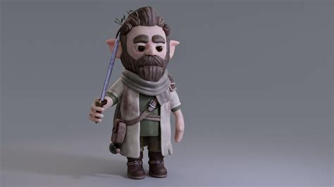 Fantasy gnome inspired by character art (Feedback is welcome) : r/blender