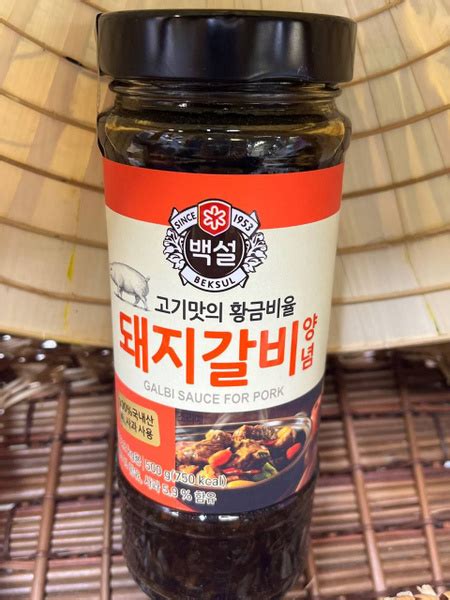 Соус и маринад для свиных ребрышек Кальби (Korean BBQ Sauce), 500 г ...