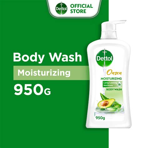 Dettol Onzen Moisturizing Aloe Vera Avocado Body Wash 950G Shopee