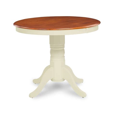 M&D Furniture Brookline Cherry Wood Round Dining Table at Lowes.com