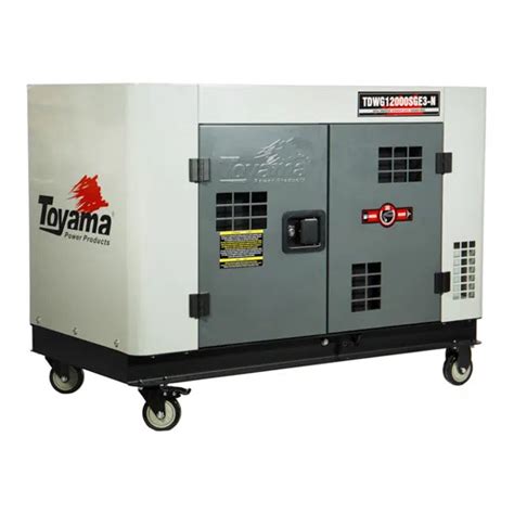 Gerador De Energia Toyama Tdwg12000sge3 N 126 Kva Partida Elétrica