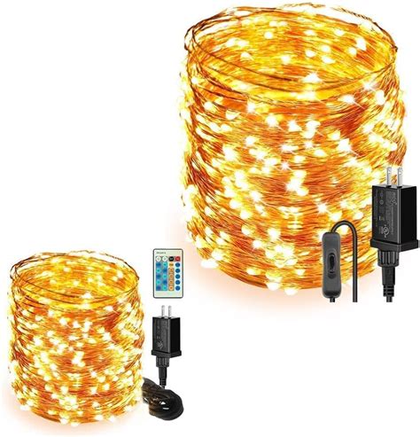 Moobibear String Lights Bundle Items Ft Leds Ultra Long