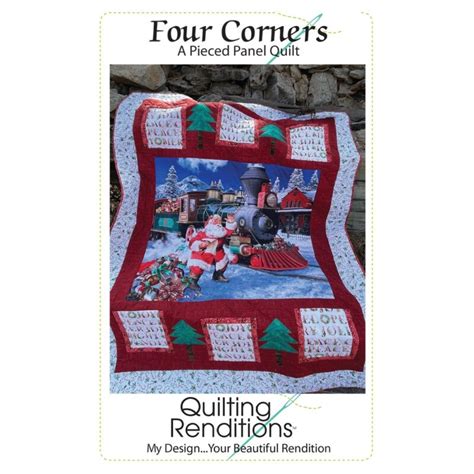 Four Corners Quilt Pattern Quilting Renditions Kari Nichols Creekside Quilts