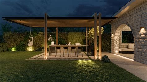 Coastal Chalet Landscape Design on Behance