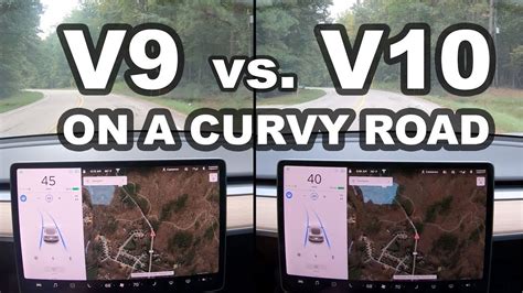 Tesla Autopilot V Vs V On A Curvy Road V Is So Much Worse