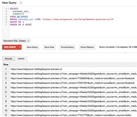 Removing Query Parameters And Fragments From Urls With Sql Matt Mazur