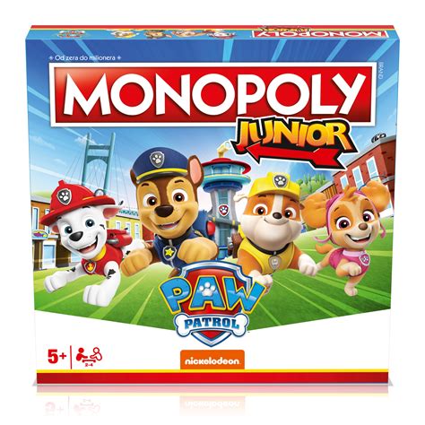 GRA PLANSZOWA Zabawka STRATEGICZNA DLA DZIECI MONOPOLY JUNIOR PSI