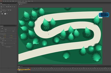 How to create motion paths in Adobe Animate - tutorial