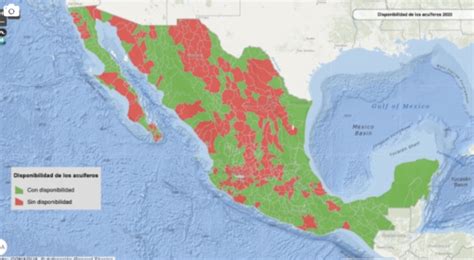 Mapa Acu Feros M Xico Agua Org Mx