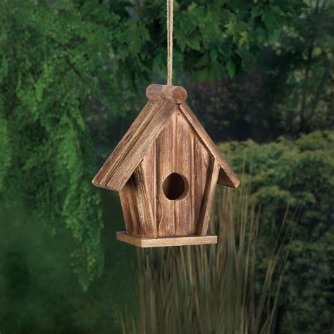 CLASSIC RUSTIC WOOD BIRDHOUSE Bird House Bird House Kits Wood