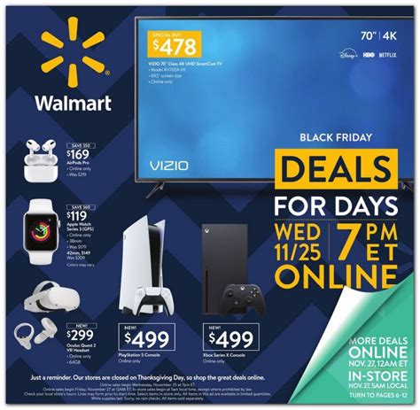 Walmart Black Friday Ad Deals Blackfriday