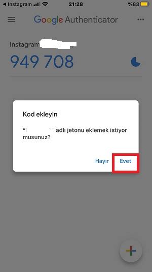 İnstagram Yedek Kurtarma Kodları Nedir