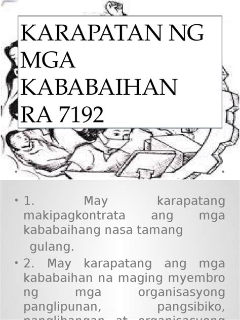 Karapatan Ng Mga Kababaihan Sa Pilipinas Ngayon | ngayonpulutong