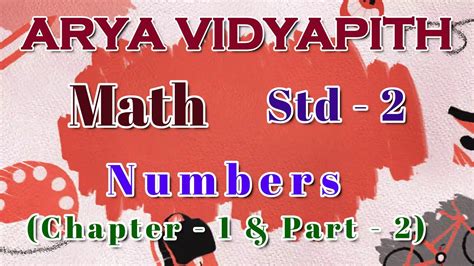 Class Math Chapter Numbers Part I Arya Vidyapith Youtube