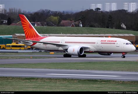 Aircraft Photo Of VT ANX Boeing 787 8 Dreamliner Air India