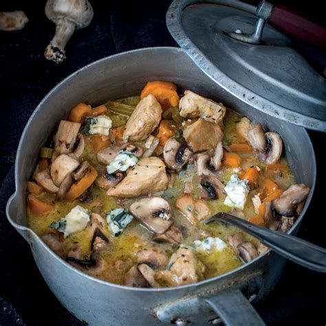 Blanquette de poulet de Janzé au bleu Les Fermes de Janzé