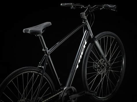 Trek FX 1 DISC HYBRID SATIN BLACK 2023 Model The Bike Factory