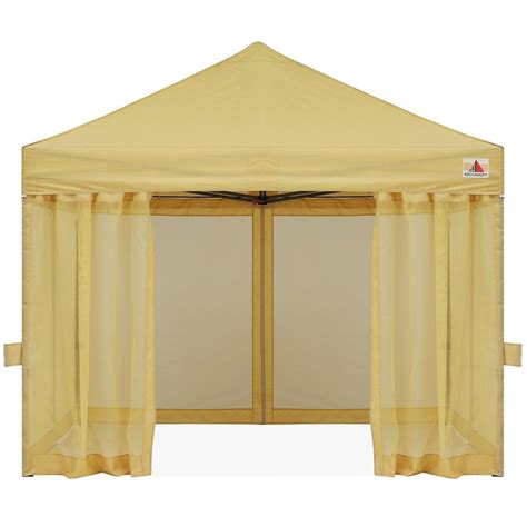 Outdoor Gazebo with Curtains & Mesh Netting