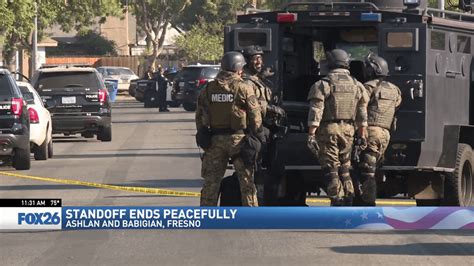 Standoff Underway In Northwest Fresno