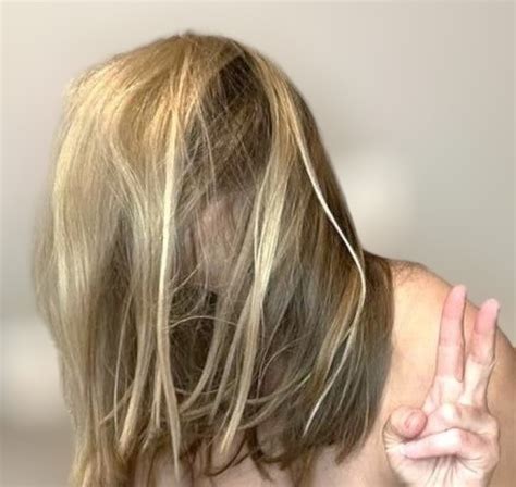 F Wild Blonde Hair Sexy