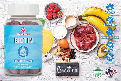 Bealive Vitaminas En Gomita De Biotina Sin Omg Sin Gluten Vegetarianas