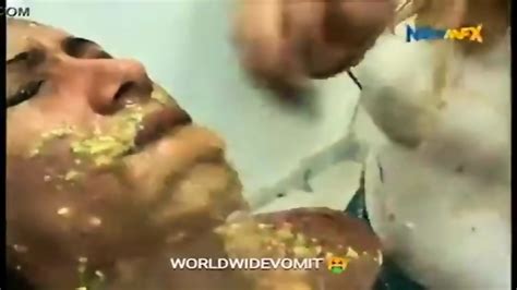 Girls Vomiting On A Hot Brunette