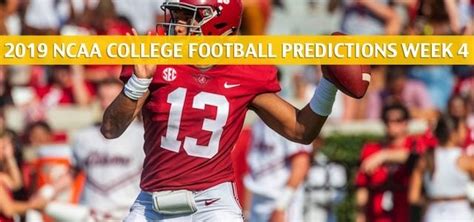 Southern Mississippi Vs Alabama Predictions Odds Picks Sept 21 2019