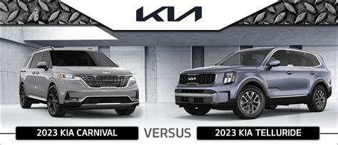 2023 Kia Carnival Vs Telluride Interior Performance Technology