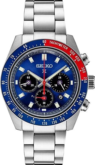 Seiko Prospex SSC913 Speedtimer Chronographe Solaire Avec Cadran Bleu