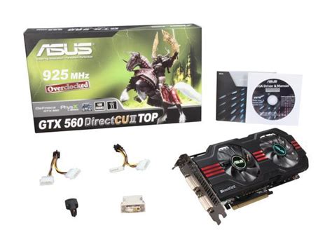 Asus Geforce Gtx Fermi Video Card Engtx Dcii Top Di Gd