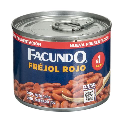 Fréjol Rojo Facundo 140g 983816