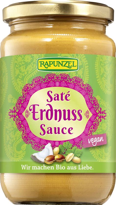 Rapunzel Bio Saté Erdnuss Sauce 340 g Piccantino Onlineshop Schweiz