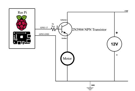 Best Transistor To Control 12v 1200 Ma Load With Gpio Raspberry Pi