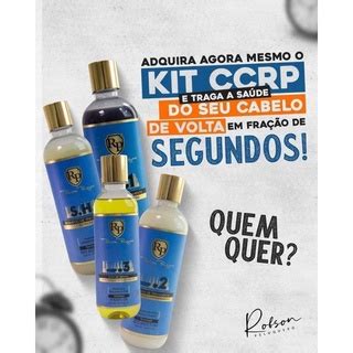 Robson Peluquero Ccrp Cronograma Capilar Passos Original Shopee Brasil