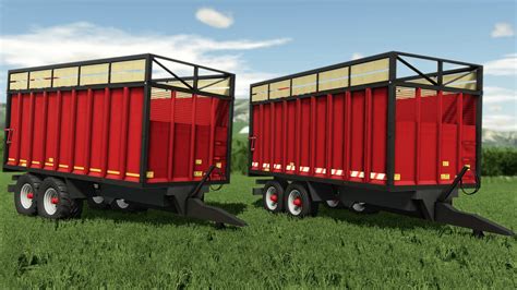 18FT SILAGE TRAILER V1 0 FS22 Mod