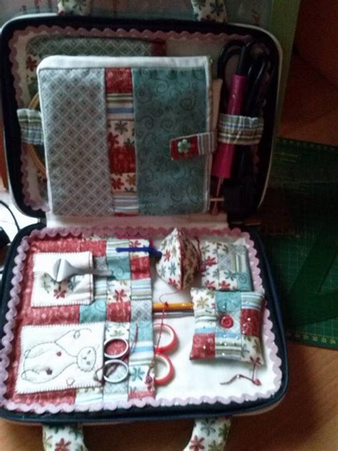 Pin By Kay Waldron On A Pin Cushions Sewing Case Sewing Kit Box