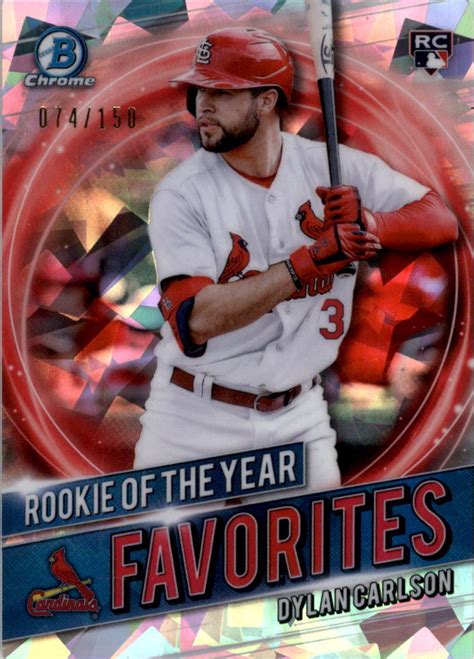 2021 Bowman Chrome Rookie Of Year Favorites Atomic Refractors Dylan