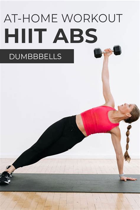 35-Minute Dumbbell Ab Workout (Video) | Nourish Move Love