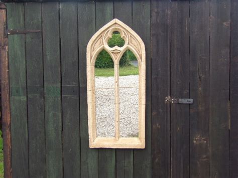 Large Double Light Gothic Garden Arch Mirror Etsy