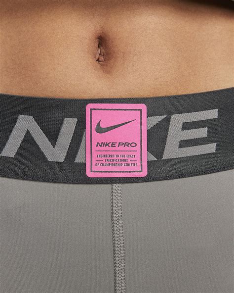 Nike Pro Women S Mid Rise 8cm Approx Graphic Shorts Nike CH