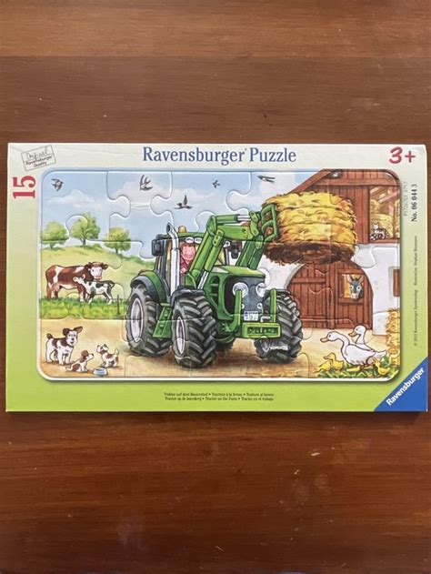 Ravensburger Puzzle Traktor Auf Dem Bauernhof Kaufen Auf Ricardo