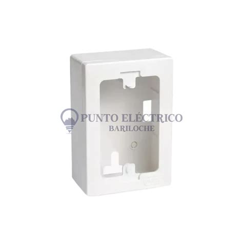 Caja Rectangular De Aplicar Blanca Conextube Punto El Ctrico Bariloche