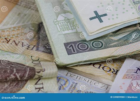 Pln Paper Money Polish Zloty Stock Photo Image Of Investment