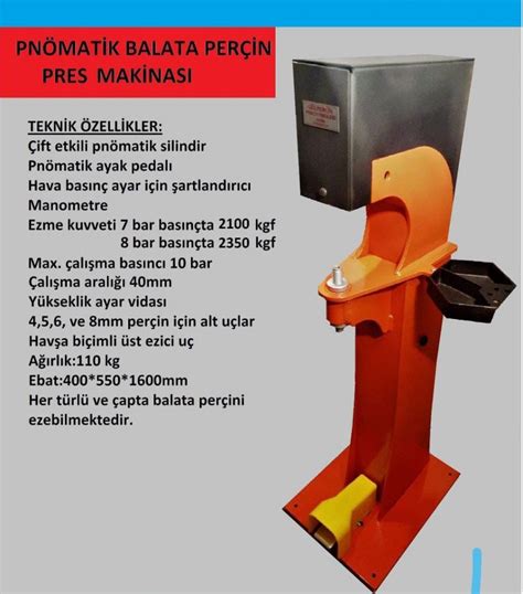 PERÇİN MAKİNESİ Beşsan Pres Makina San Tic Ltd Şti