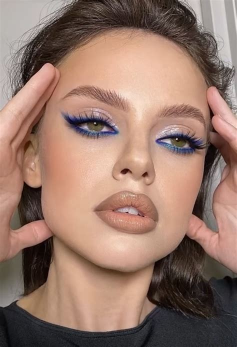 Prom Eye Makeup Hair Makeup Make Up Anleitung Blue Smokey Eye