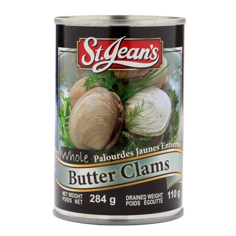 Canned Butter Clams - St. Jean's